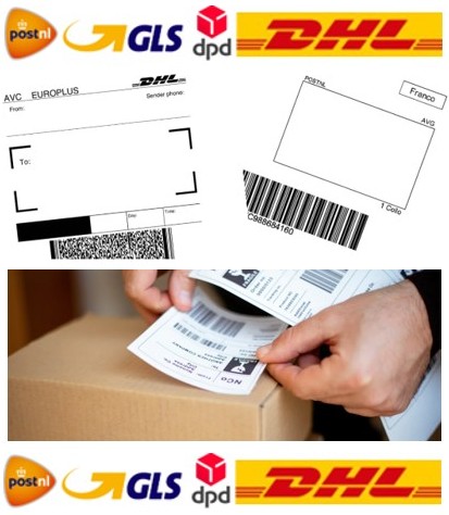 15% KORTING verzendlabels 2026