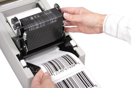 Service labelprinter